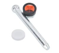 Total Station Prism with 16cm Pole | K9 Optical Glass for Accurate Surveying | 25.4mm Prism for Railway/Tunnel/Mine Detection | Sturdy Aluminum Alloy Housing