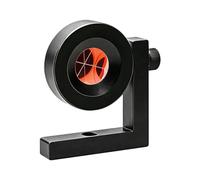 Total Station Reflector Prism for Surveying Work, Compact 60 Mm Lens with L Bracket Base for Layout Tasks and Setup Susupport Compact Survey Accessory