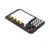 Total Station Soft Silicone LCD Screen Keyboard Keys Replacement Compatible with TS02 TS06 TS15 GM52 IM52 ES602G Professional Survey Equipment(E)