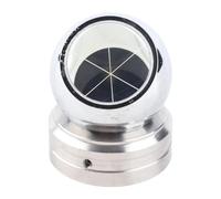 Total Station Spherical Prism Ball K9 Glass Magnetic Base High Precision Surveying Equipment for Construction Railway and Shipbuilding Aluminum Alloy Durable 38.1mm Diameter
