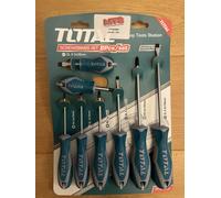 Total Tools 8 PIECE SCREWDRIVER Precision Set with Soft Grip THT250608