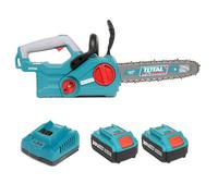 Total Tools Total Li-Ion 20V Chain Saw (With 2 X Batteries & Charger) - Tgsli201286