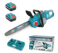 Total Tools Total Li-Ion 40V Chain Saw (With 2 X Batteries & Charger) - Tgsli401682