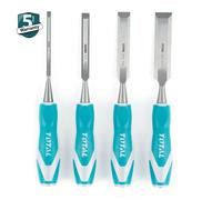 Total Tools WOOD CHISEL TOOL SET 4pcs Woodwork Carpentry Hand Carving THT41K0401