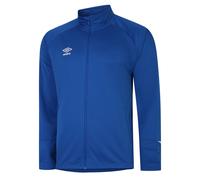Total Training Knitted Track Jacket Umbro Mid Blue 9-10 Years