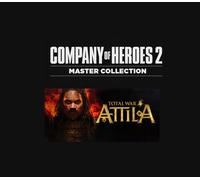 Total War: ATTILA + Company of Heroes 2: Master Collection PC Steam CD Key