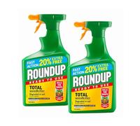 Total WeedKiller Ready to Use 1.2L - Pack of 2 | Fast-Acting Glyphosate Formula | Kills Weeds & Roots | Ideal for Patios, Paths, Driveways & Gardens