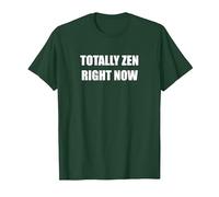 Total Zen Right Now T-Shirt, Men, Dark Green, Large