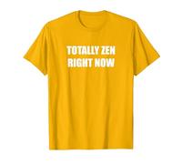 Total Zen Right Now T-Shirt, Men, Golden Yellow, Small