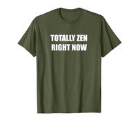 Total Zen Right Now T-Shirt, Men, Olive Green, Medium