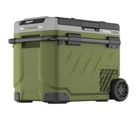 Totalcool TF-XTREME Portable Refrigerator Fridge Freezer - 12V Electric Car Fridge Cooler for Camping - Motorhome Cool Box 24V Off-Grid Fishing Picnic Van Coolbox Green 50L