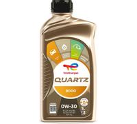 Total Quartz 9000 0W-30 Advanced Synthetic Technology Engine Oil - 1 Litre