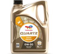 Total Quartz 9000 0W-30 Advanced Synthetic Technology Engine Oil - 5 Litres
