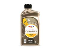 TotalEnergies QUARTZ INEO C3 5W40 Advanced Synthetic Motor Oil - Low SAPS Technology, ACEA C3, API CF/SN - 1L
