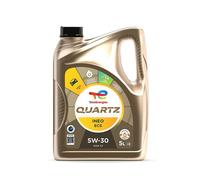 TotalEnergies Quartz INEO ECS 5W30 Engine Oil - ACEA C2 - Low SAPS - Age-Resistance Technology - Fuel Economy Formula - Advanced Synthetic Motor Oil Lubricant - 5L