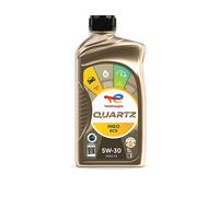TotalEnergies Quartz INEO ECS 5W30 Engine Oil - ACEA C2 - Low SAPS - Age-Resistance Technology - Fuel Economy Formula - Advanced Synthetic Motor Oil Lubricant - 1L