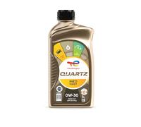 TotalEnergies Quartz INEO First 0W30 Engine Oil Low SAPS Age-Resistance Technology - Fuel Economy Formula - Advanced Synthetic Motor Oil Lubricant - 1L