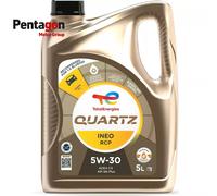 TotalEnergies Quartz Ineo RCP 5w-30 Advanced Synthetic Engine Oil - 5 Litres 5L