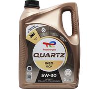 TotalEnergies Quartz Ineo RCP 5w-30 Advanced Synthetic Engine Oil - 5 Litres 5L