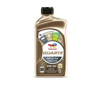 TotalEnergies Quartz Ineo Xtra Long Life 0W20 Engine Oil Fully Synthetic 1L - ACEA C6/C5, API SP, ILSAC GF-6A - Eco-Science Technology