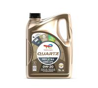 TotalEnergies Quartz Ineo Xtra Long Life 0W20 Engine Oil Fully Synthetic 5L - ACEA C6/C5, API SP, ILSAC GF-6A - Eco-Science Technology