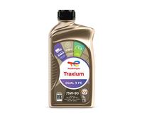 TotalEnergies TRAXIUM DUAL 9 FE Synthetic 75W90 Transmission Oil API GL-4/5, MT-1, SAE J2360-1 Liter