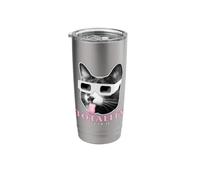 Totality 2026 Cat Eclipse Glasses Funny Solar Design Stainless Steel Insulated Tumbler