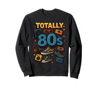 Totally 80s Sweet Retro Party Time Artwork Sweatshirt