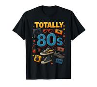 Totally 80s Sweet Retro Party Time Artwork T-Shirt