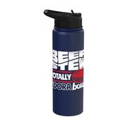 Totally Adora Bowl Beef Stew Meat Lover Stainless Steel Insulated Water Bottle