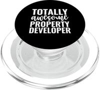 Totally Awesome Property Developer Funny Real Estate Agent PopSockets PopGrip for MagSafe