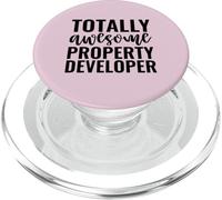 Totally Awesome Property Developer Funny Real Estate PopSockets PopGrip for MagSafe