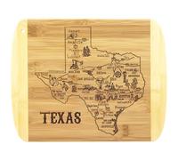 Totally Bamboo A Slice of Life Texas Bamboo Serving and Cutting Board