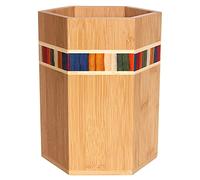 Totally Bamboo Baltique Marrakesh Collection Kitchen Utensil Holder, Large Cooking Utensil Crock for Countertop