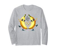 Totally Bananas About You Cute Love Expression Long Sleeve T-Shirt