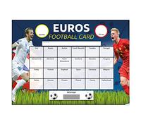 Totally Bonkers - Football Euros Fundraising Scratch Cards - 24 Square - A5 (148x210mm) - 5 Pack - TB0119 - Blind Card