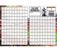 Totally Bonkers FOOTBALL FA CUP Fundraising Scratch Cards - 210 SQUARE A3