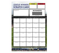 Totally Bonkers - Gaelic Football (30) Fundraising Scratch Cards - 30 Square - A6 (148x105mm) -10 Pack - TB0042 - Blind Card
