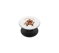 TOTALLY CALM, Screaming Monkey or Chimpanzee. PopSockets Adhesive PopGrip
