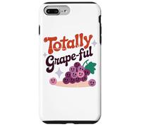 Totally Grape-Ful Smiling Grapes Fun Words Case for iPhone 7 Plus/8 Plus