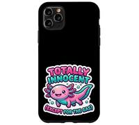 Totally Innocent Except For The Gas Axolotl Case for iPhone 11 Pro Max