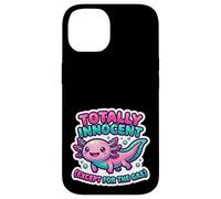 Totally Innocent Except For The Gas Axolotl Case for iPhone 14