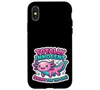 Totally Innocent Except For The Gas Axolotl Case for iPhone X/XS