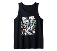 Totally Nailing It As A Tax Specialist, CPA Bookkeeper Tank Top