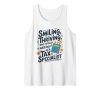 Totally Nailing It As A Tax Specialist, CPA Bookkeeper Tank Top