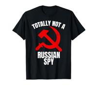 Totally Not A Russian Spy Russian Flag Not A Russian Spy T-Shirt