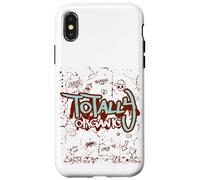 Totally Organic s Ironic Graffiti - Doodles s Street Punk Case for iPhone X/XS