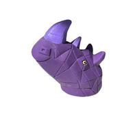 Totally Pawsome Ovo Egg - Rio the Rhino, Squeaky Natural Rubber Dog Toy Sets, for Dog, Assorted Colour Pet Interactive Play, Squeaky Fetch Toys,Soft Bouncy,Lightweight Indoor & Outdoor Dog Toys