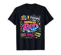 Totally Rad 80's Retro Classic Great Music Party Costume T-Shirt