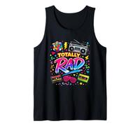 Totally Rad 80's Retro Classic Great Music Party Costume Tank Top